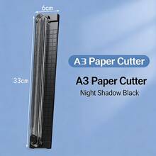 Multifunctional Portable Student Paper Cutter, Bidirectional Small Office Trimmer For Gift Cards, Coupons, Labels, Cards, Photos, A3 Trimmer - Sets - View 13