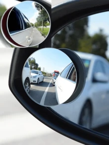 2 buah Kaca Spion Titik Buta Berbentuk Hati, Kaca Spion Titik Buta Cembung Sudut Lebar 360° Berbentuk Hati Tanpa Bingkai, Kaca Definisi Tinggi yang Dapat Diatur 360°, Kaca Lengkung Berbentuk Kipas, Cocok untuk Semua Model Mobil - Beraneka warna - View 15