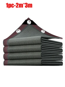 This High-Density Polyethylene Sunshade Net Provides Excellent Sun Protection. As An Outdoor Sunshade Net, It Can Effectively Reduce The Perceived Temperature. As A Plant Sunshade Net, It Can Prevent Leaf Scald. Its Good Shading Performance Also Makes It Suitable For Use As A Privacy Fence. - Multicolor - View 14