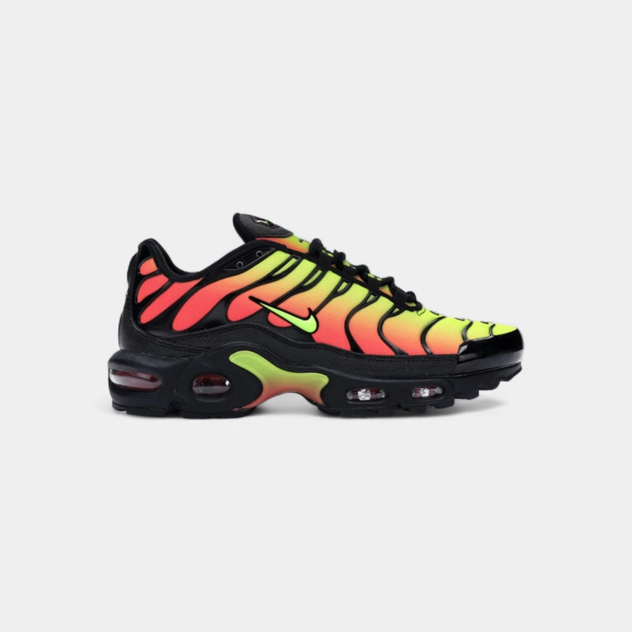 Nike Air Max Plus Black Volt Solar Red (Women's) - Red - View 1