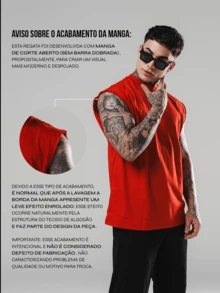 DMUNIZ Men's Oversized Tank Top, Sleeveless, Number One Copa Brasil Football Print, Lightweight Cotton, Summer, Gym, Workout, Casual, Urban Style - 黑色 - 查看 6