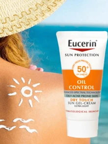 Eucerin 50ml 防晒面部乳液 SPF50+，哑光 - 20ml*3 - 查看 2