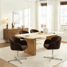 Dining Chairs - Brown - View 2
