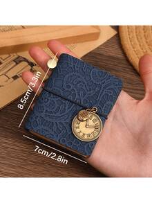 1 cuốn sổ tay mini bằng da, sổ phác thảo bỏ túi, sổ kế hoạch hàng ngày dễ thương kiểu retro Kawaii, sổ sắp xếp đồ dùng, đồ dùng du lịch, đồ dùng văn phòng, đồ trang trí bàn làm việc, đồ dùng học tập. - Nhiều màu - Xem 3