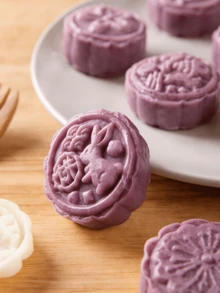 6pcs Flower Shaped Baking Mold Set, Including 1 Piping Bag And 5 Flower Molds, Cake Making DIY Baking Tools, Cookie Cutters, Kitchen Baking Accessories, Small Kitchen Tools, Perfect Baking Supplies - Multicolor - View 7