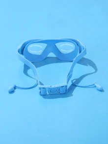 Kính bơi silicon cỡ lớn chống sương mù, chống nước kèm nút bịt tai, thích hợp cho tập luyện bơi lội và giải trí, quà tặng ngày lễ. - A - Xem 9