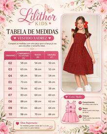 Girls' Checkered Knee-Length Dress For Girls' Fashion, 4 To 12 Years Old | Kids' Dress With Checkered Print And Bow On The Back | Kids' Dress With Elegant Tie And Delicate Details | Ideal For Parties, Outings, School Or Casual Events | Girls' Children's Clothing With Style Inspired By Social Networks | Kids' Dress In Black, Pink, Red, Green, Blue And Orange | Girls' Dress With Ruffle Sleeves And Flared Fit | Summer Kids' Clothing With Classic Checkered Print | Dress With Elastic On The Back For A Better Fit | Elegant Dress For Parties, Birthdays And Outings | Light, Cool And Comfortable Fabric | Girls' Children's Fashion For Modern Girls | Sizes From 4 To 12 Years Old | Cute And Stylish Look For Everyday Life | Dress For June And July Parties | Ideal For Square Dancing And Country Parties | Beautiful And Affordable Girls' Clothing | Charming Children's Look With A Retro And Current Touch. - 紅色 - 查看 5