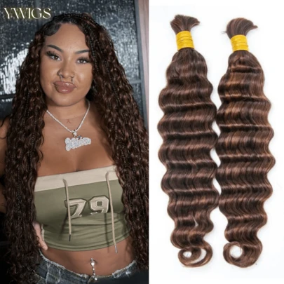 Y WIGS #4/30 Tóc giả Boho sóng sâu, mềm mại, chưa qua xử lý, dài 16-20 inch, 200g, thích hợp để tết. Thích hợp cho lễ tốt nghiệp, kỷ niệm, ngày lễ, lễ hội âm nhạc, đám cưới, sử dụng hàng ngày, dạ hội và cosplay.