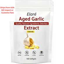 SAPURAIS Elare Aged Garlic Extract - 7500mg Odorless, 180 Count (Pack Of 1) - 1 - 查看 1