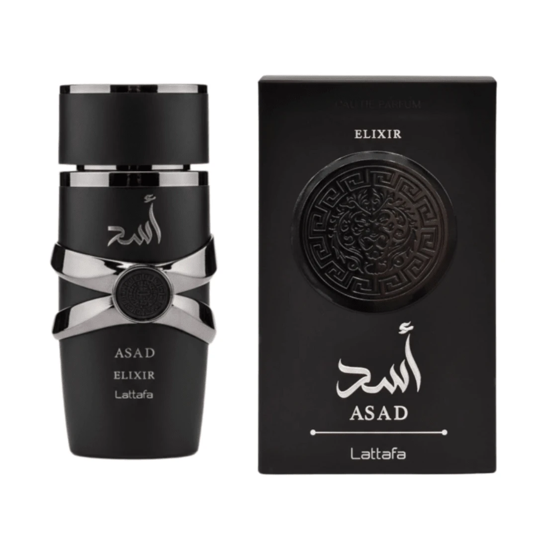 Lattafa Asad Elixir EDP Premium Arabic Women's Perfume, Sweet Vanilla Amber Gourmand Scent 100ml/3.4oz , New Year & Birthday Gifts, Suitable For Dates, Everyday Life & Special Occasions - 美食調香型 - 查看 1