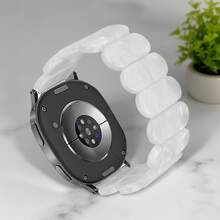 1条树脂弹力表带，女士款，兼容三星Galaxy Watch 8 40mm/44mm、Watch 8 Classic 46mm、Watch Ultra/Ultra 2025 47mm，玳瑁纹弹力表带，兼容Galaxy Watch 8/Watch 8 Classic/Watch Ultra - Watch Ultra/Ultra 2025 47mm - 查看 7