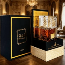 Lattafa Khamrah Luxury Fragrance - 3.4oz, Musk Perfume Unisex Long Spray Flirting Pheromone Long Lasting Vibrant Attract Women Spicy Sweet Arabic Woody Christmas Gift Set - Hương thơm nồng nàn - Xem 4