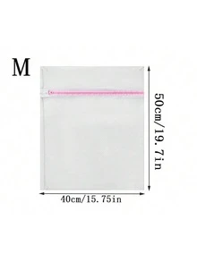 3 piezas Bolsas de malla rosa para lavadora para ropa delicada, calcetines, ropa interior, sujetadores, prendas íntimas, telas finas, bolsas organizadoras de lavandería protectoras, soluciones de almacenamiento esenciales para el hogar, herramientas prácticas de cuidado del hogar para protección de la lavadora - Rosa - Ver 14