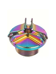 1 Pc Universal 6061 Aluminum Alloy Motorcycle Engine Oil Filler Cap With O-Ring - A - View 11