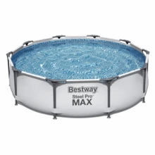 Swimming Pool Steel Pro MAX - 305 X 76 Cm No Pump - Blue - View 10