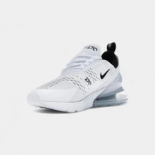 Nike Air Max 270 White Black - Black - View 4