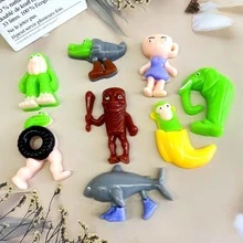 木制挤压玩具，取材自中国古典名著《山海经》中的神话生物，儿童减压玩具 - 彩色 - 查看 2