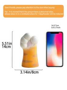 1个可爱猫爪树脂花瓶,造型奇趣的猫爪花瓶,适用于鲜花和人造花,经久耐用,可摆放在客厅、卧室、书架上,为温馨的家增添一丝俏皮可爱。也适用于婚宴、烛光晚餐、家居桌面装饰等场合,是一款精致的花盆。 - 1PC - 查看 17