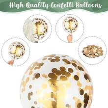 61/31pcs Green & Gold Balloon Set, Deep Green Pearl Lime Green Metallic Gold White With Foil Confetti Latex Balloons, Light Green Gold White Balloons, Suitable For Jungle Dinosaur Theme Birthday, Baby Shower, Wedding Party Decoration - Set - View 5