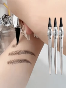 1 bút chì kẻ mày chống nước và mồ hôi - Thiết kế hai đầu, công thức không lem, tạo dáng mày tự nhiên và đầy đặn, phù hợp sử dụng hàng ngày, các dịp đặc biệt, làm quà tặng, vật dụng trang điểm thiết yếu, thiết kế đơn giản, lên màu dần dần, đa chức năng: Có thể dùng cho mày, kẻ mắt và mi dưới. Phù hợp cho người yêu thích trang điểm, dễ tạo hình, lên màu chính xác, chất son mịn, phù hợp cho người mới bắt đầu. - A - Xem 2