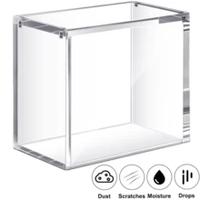 Elite Trainer Box Acrylic Display Case Stackable - 8mm + 5mm Ultra Thick Acrylic With N52 Strong Magnets - ETB Case Protector - Compatible With Elite Trainer Boxes - View 1
