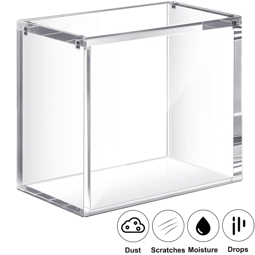 Elite Trainer Box Acrylic Display Case Stackable - 8mm + 5mm Ultra Thick Acrylic With N52 Strong Magnets - ETB Case Protector - Compatible With Elite Trainer Boxes - View 1