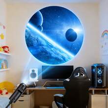 3/6/10颗装 USB LED 星空投影灯，360°旋转星空图案，USB供电台灯，适合情人节、生日礼物、电脑房装饰，无遥控器 - USB/銀河款 - 查看 6
