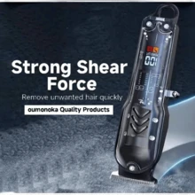 OBOVAY Electric Hair Clipper With Replacement Head, Electric Hair Clipper, Razor Electric Razor, Home Multi-Function Rechargeable Portable Hair Clipper, Travel, Business Trip, Portable Hair Clipper,300mAh - Multicolor - View 2