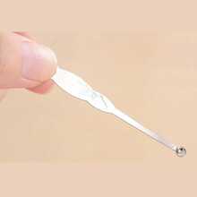 6pcs Stainless Steel Ear Pick Set + 1 Storage Bag Ear Wax Cleaning Tool, Suitable For Living Room, Bedroom, Bathroom, Home Decor, Travel, Wedding - Silver - View 13