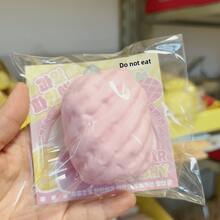 逼真PU菠萝慢回弹挤压玩具，柔软质感减压玩具，创意成人挤压发泄玩具 - 彩色 - 查看 10