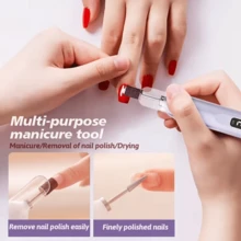 Upgrade Portable 2-In-1 Electric Nail Drill & UV Nail Lamp, Durable 3+ Years Service Life For Professional Manicure & Pedicure - Nhiều màu - Xem 3