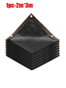 This High-Density Polyethylene Sunshade Net Provides Excellent Sun Protection. As An Outdoor Sunshade Net, It Can Effectively Reduce The Perceived Temperature. As A Plant Sunshade Net, It Can Prevent Leaf Scald. Its Good Shading Performance Also Makes It Suitable For Use As A Privacy Fence. - Multicolor - View 18