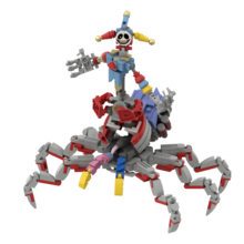 New Playtime Series 5 Peripheral Toys, Building Blocks, Action Figures, Gifts - Spider-clown (Type B) - View 3