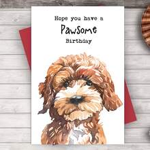 1Pc Funny Dog Birthday Card, Poor Dog Design, "Wishing You A PAwSoMt Birthday", Suitable For Pet Enthusiasts Birthday Gift, Fun Birthday Gift, Different Birthday Decorations, High Quality - View 4