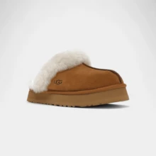 UGG Disquette Slipper Chestnut (Women's) - White - View 3