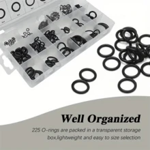 Bộ 10 vòng đệm O-ring silicon, chịu dầu và nhiệt, bền, thích hợp cho ô tô, hệ thống ống nước và vòi nước. - A - Xem 12