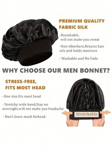 1个宽边高弹力发套，女士浴帽，染发帽 - 多色 - 查看 4