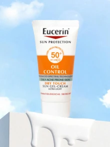 Eucerin 50ml 防晒面部乳液 SPF50+，哑光 - 20ml*3 - 查看 4