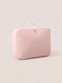 Super Space-Saving Self-Compressing Storage Bag Portable Wardrobe Twill Waterproof Quilt Zipper Compression Storage Bag Foldable Wardrobe Moving Luggage Bag Unfolded Height Up To 18cm/7.1 Inches Can Store Dresses, Pants, Shoes, Jeans, Boots, Skirts Bedroom Storage Bag, Home Storage Bag, White T-Shirt Women's Clothing, Black Pants Women's Clothing, Women's Winter Clothing, Dresses - Multicolor - View 13