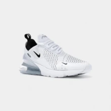 Nike Air Max 270 White Black - Black - View 3
