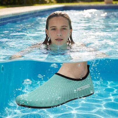 Zapatos para vadear en la playa, zapatos descalzos para aguas arriba, zapatos de agua de secado rápido, zapatos deportivos para exteriores, adecuados para senderismo, surf y caminar, esquí acuático, caminar, caminar por la playa, repuesto para vacaciones juveniles