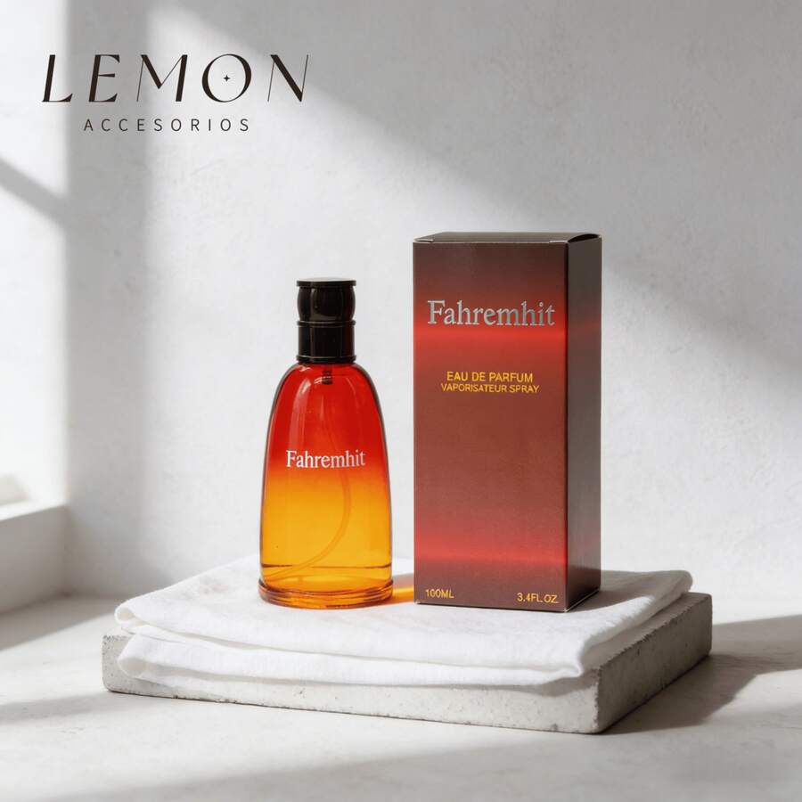LEMON COLLECTION LEMON Perfume para hombre, 100 ml, notas fougère, hombre carismático, altamente reconocible, nuevo empaque, fácil de llevar, encanto maduro, ideal para todos los hombres. - Fragancia fougère - Ver 1