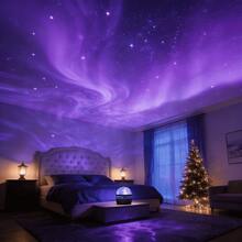 RGB Atmosphere Lamp With Remote Control, LED Northern Lights Projector For Room Holiday Decoration - Multi-color light - View 12
