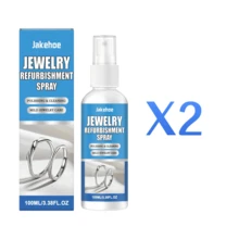Pembersih Perhiasan, Pembersih Rantai Jam Tangan, Dirancang untuk Menghilangkan Semua Kotoran pada Perhiasan. Cocok untuk Membersihkan Cincin dan Perhiasan Lainnya. - Liquid - View 12