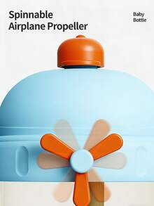 3 Colors Baby Feeding Training Cup | 6 Months+ Baby Weaning Bottle | 300ml Self-Feeding Training Water Cup | Anti-Drop Anti-Leak Straw Cup With Strap For Outdoor Sports And Travel | Independence Day Gift Hot-Selling Style - Multicolor - View 6