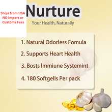 SAPURAIS Elare Aged Garlic Extract - 7500mg Odorless, 180 Count (Pack Of 1) - 1 - 查看 3