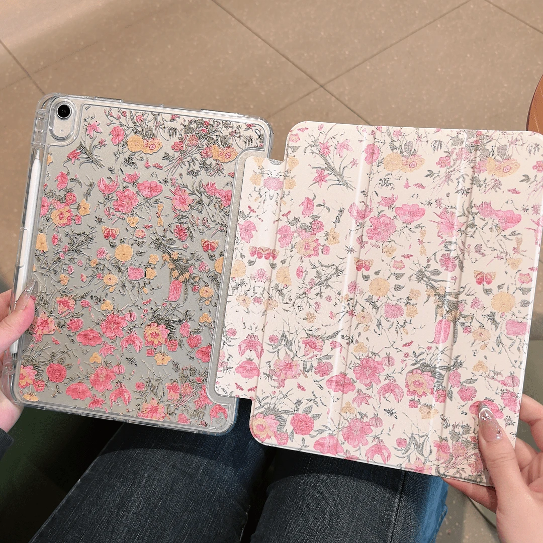 Ốp bảo vệ máy tính bảng Pad 2 11 inch, chống sốc toàn thân, khóa từ tính, thiết kế gập 3 phần, chức năng ngủ/thức thông minh, mặt lưng acrylic trong suốt với khe cắm bút, chống sốc và chống rơi toàn thân, phù hợp với Redmi Pad SE 11 inch (2023), tương thích với MatePad SE 11 inch, MatePad, tương thích với MatePad 11.5S" 2026/MatePad 11.5 (2025) inch. - Trong sáng - Xem 1