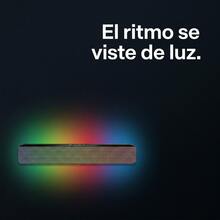 Barra de Sonido Inalámbrica para TV y Escritorio con Luces RGB, Sonido Estéreo y Bluetooth 5.0 (8W) - Blanco - Ver 2