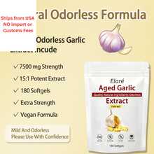 SAPURAIS Elare Aged Garlic Extract - 7500mg Odorless, 180 Count (Pack Of 1) - 1 - 查看 4