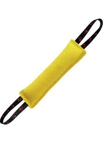 狗狗玩具－狗狗咀嚼玩具。這款耐用的拉繩玩具適合小型到中型犬，可用於訓練牠們的咀嚼能力、拉扯技巧和障礙訓練。這款耐用的寵物咀嚼玩具有助於鍛鍊狗狗的下顎。非常適合拉布拉多、德國牧羊犬、哈士奇以及許多其他犬種。適合室內和室外玩耍。此玩具也可用於牽繩訓練、服從訓練和幼犬訓練。 - 彩色 - 查看 22